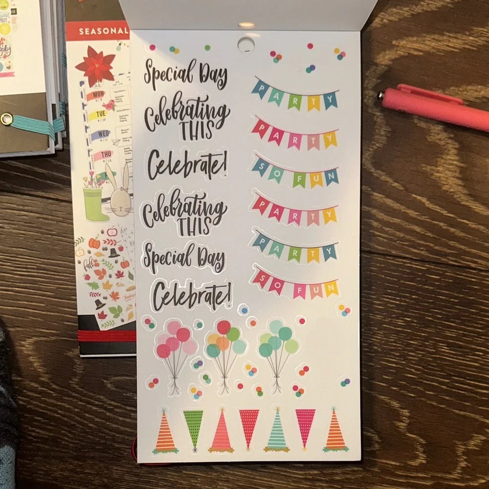 The Happy Planner vibrant seasonal